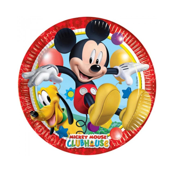 Mickey Mouse Party Plates