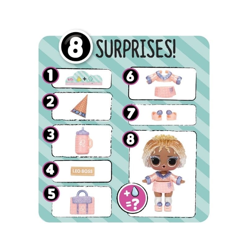 LOL Surprise Present Surprise Birthday Month Doll With 8 Surprises For Kids  Age 5+