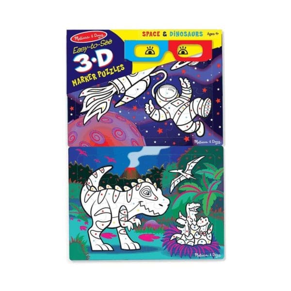 space and dinosaur puzzle