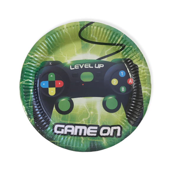 Gaming Paper Plates 23cm