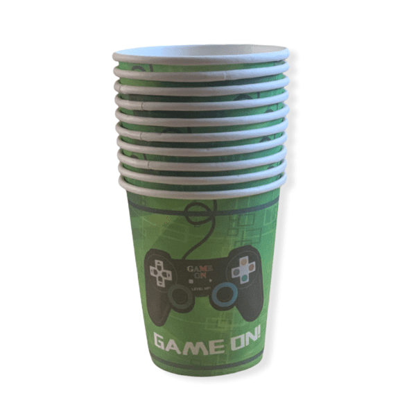 Gaming Party Paper Cups