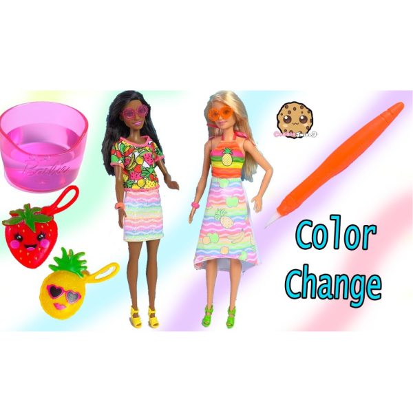 crayola barbie fruit splash doll